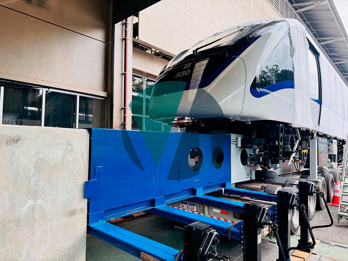 Trens da Linha 15 avançam em testes para estreia nas estações. Transporte & Mobilidade